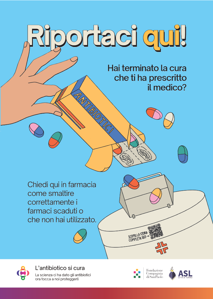 Hai terminato la cura? Riportaci qui!